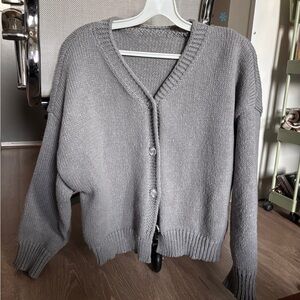 Gray Women's Sweater